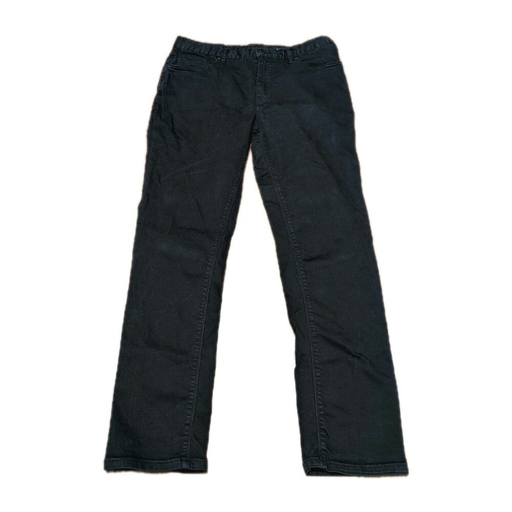ROARK Jeans Men Size 34x34 (Fits 34-35/32) Denim Black Straight Fit